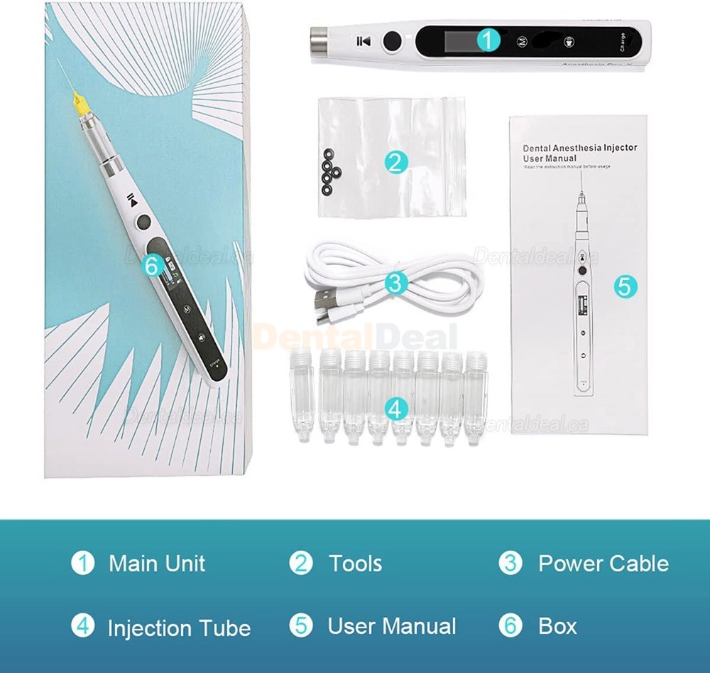 Electric Wireless Dental Anesthesia Injector Anesthesia Pen