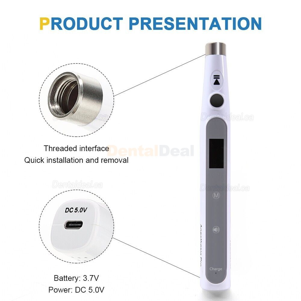 Electric Wireless Dental Anesthesia Injector Anesthesia Pen