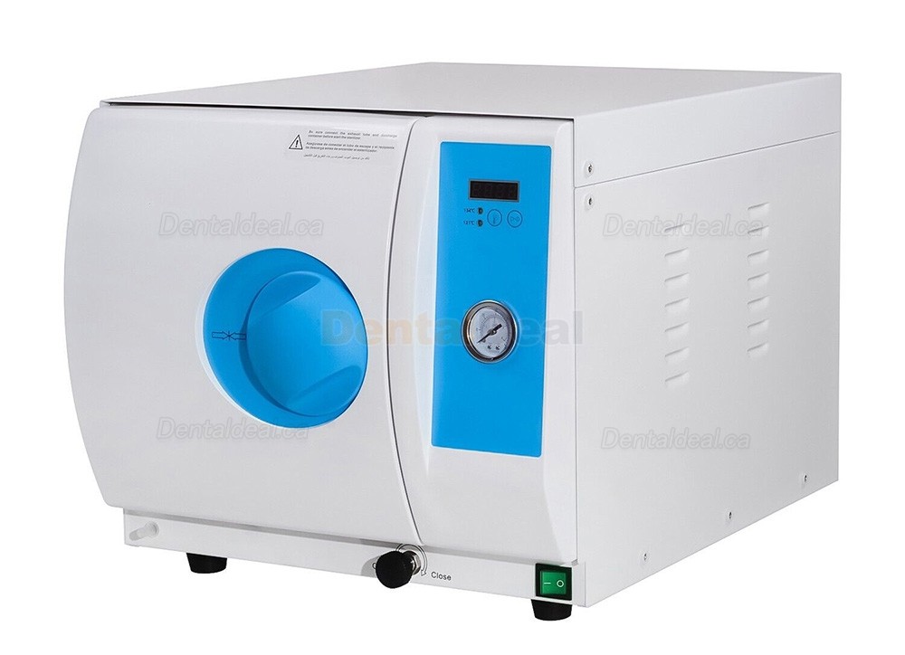 Benchtop Dental 18L Autoclave Steam Sterilizer LED Display E118 Class N