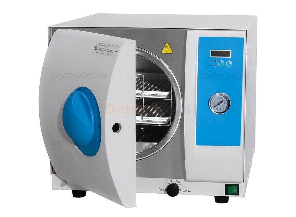 Benchtop Dental 18L Autoclave Steam Sterilizer LED Display E118 Class N
