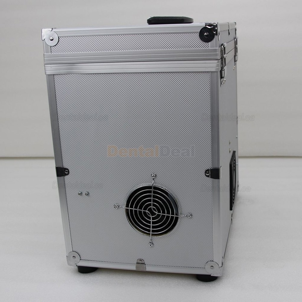 Portable Dental Turbine Unit + Air Compressor +Suction System + Triplex Syringe