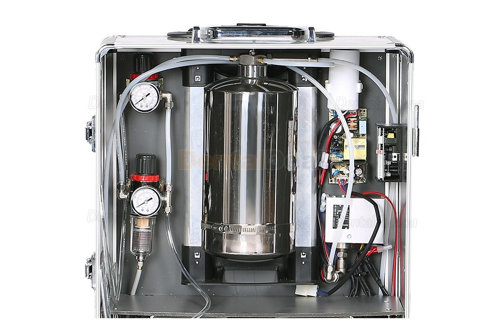 BD-406A Portable Dental Unit with Compressor+Suction System+3-way Syringe