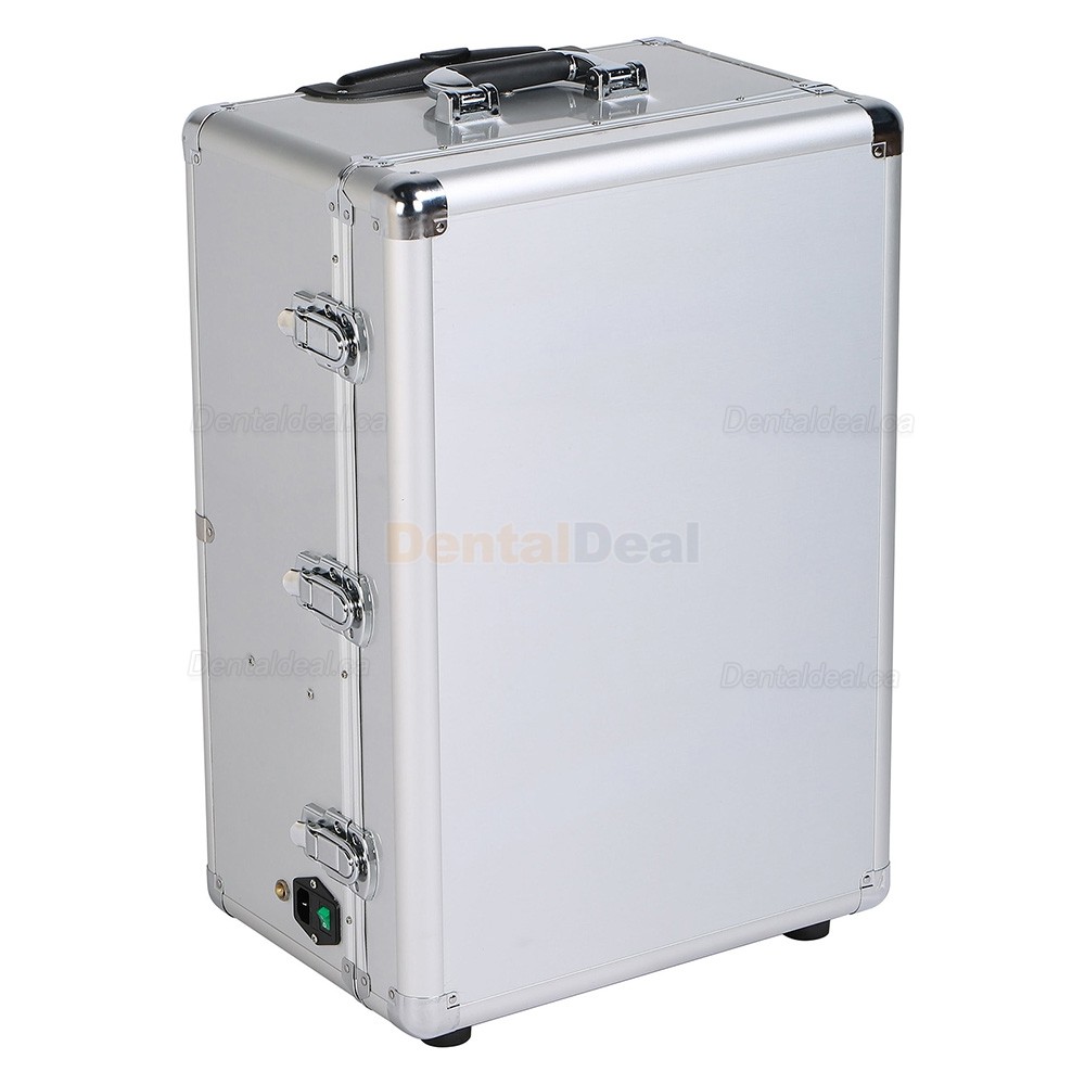 BD-406A Portable Dental Unit with Compressor+Suction System+3-way Syringe