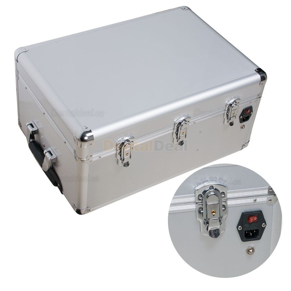 BD-406A Portable Dental Unit with Compressor+Suction System+3-way Syringe