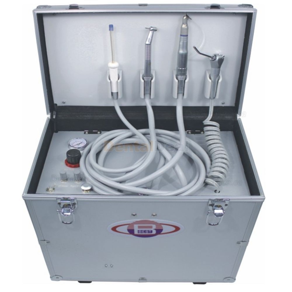 BD402 Portable Dental Unit+ LY-L201 Handpiece Kit + Manikin Phantom Head + Curing Light
