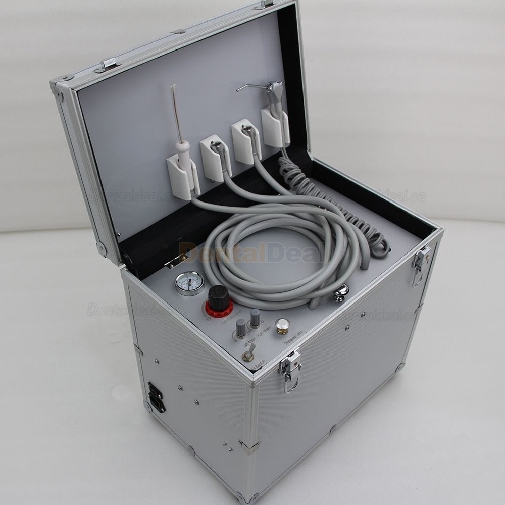 BD402 Portable Dental Unit+ LY-L201 Handpiece Kit + Manikin Phantom Head + Curing Light