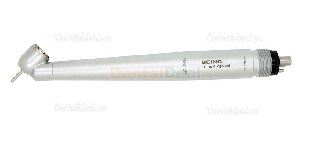 BEING 401P45 Dental 45&deg; Surgical Handpiece with LED E Genreator 4 Hole Standard Head