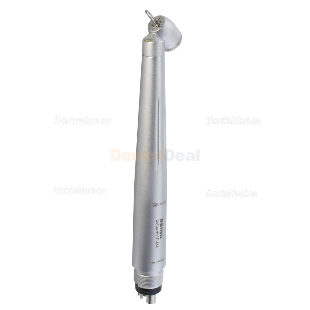 BEING 401P45 Dental 45&deg; Surgical Handpiece with LED E Genreator 4 Hole Standard Head
