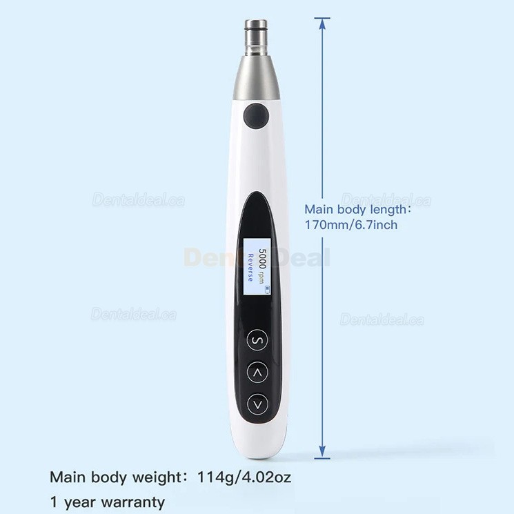 Betterway Wireless Dental Hygiene Prophy Handpiece 10 Speed Settings