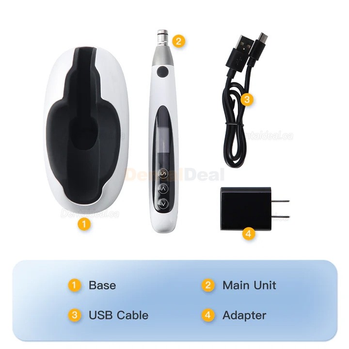 Betterway Wireless Dental Hygiene Prophy Handpiece 10 Speed Settings