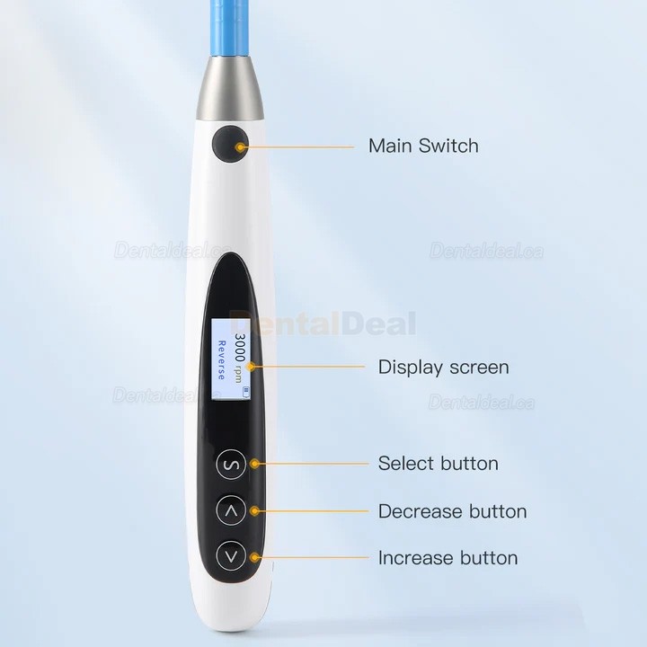 Betterway Wireless Dental Hygiene Prophy Handpiece 10 Speed Settings