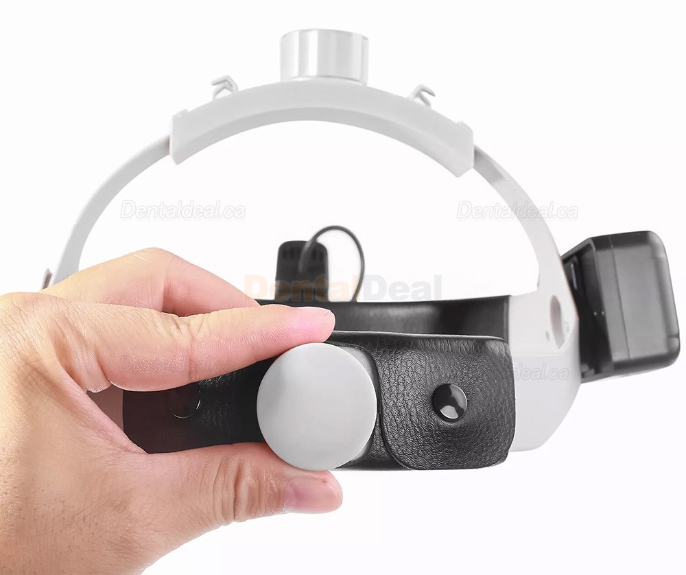 YUYO 4.0X/5.0X/6.0X/8.0X-R Ergonomic Dental Surgical Ergo Loupe + 5W LED Headband Headlight
