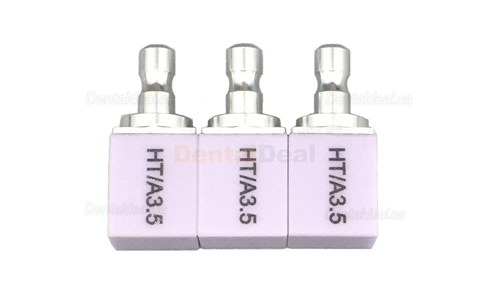 5Pcs C14 HT Dental Lab Cad/Cam Lithium Disilicate Glass Ceramic Blocks CEREC