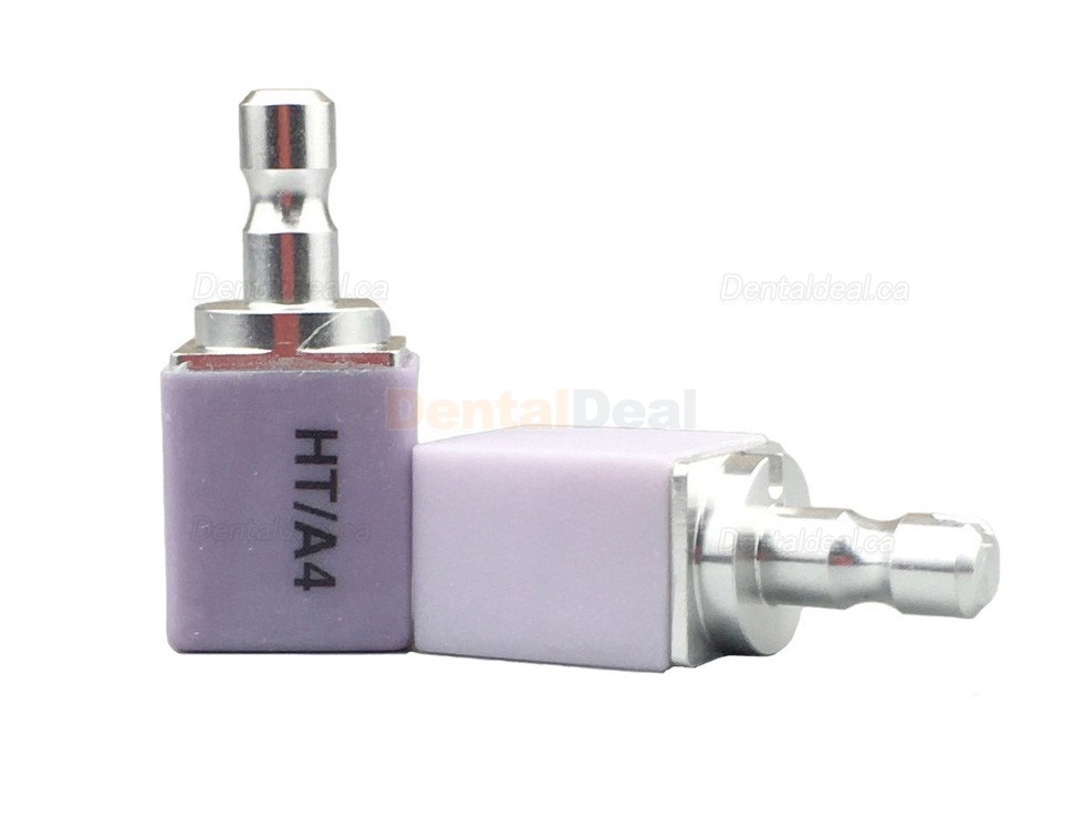 5Pcs C14 HT Dental Lab Cad/Cam Lithium Disilicate Glass Ceramic Blocks CEREC
