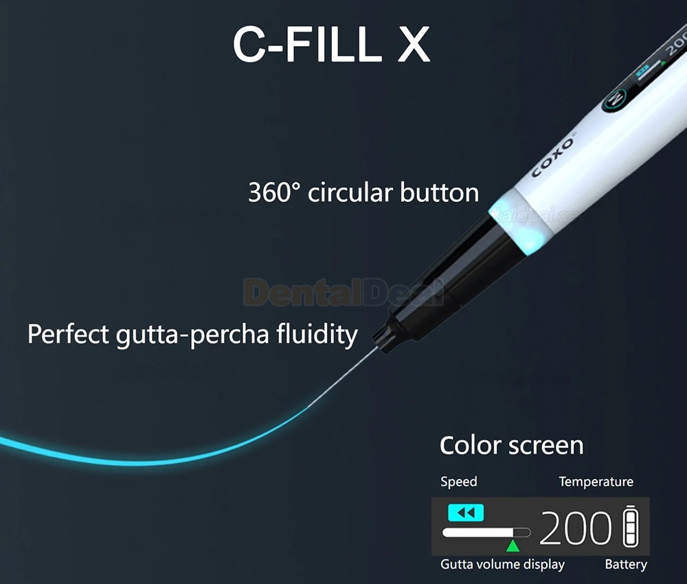 COXO C-FILL X Endodontic Cordless Obturation System + C-Fill Mini Obturation Pen