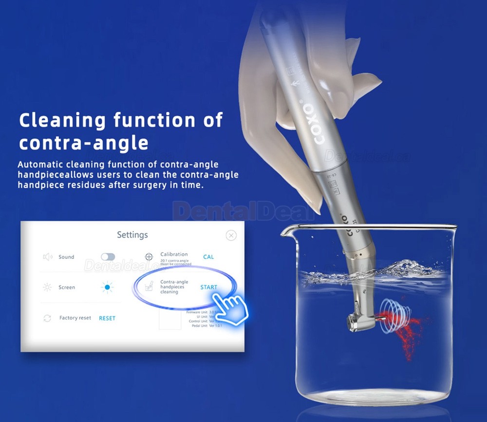 Coxo C-Sailor S1 Dental Implant Surgical Motor/ Physiodispensers with CX235C7-3S + CX235C6-22 Contra Angle