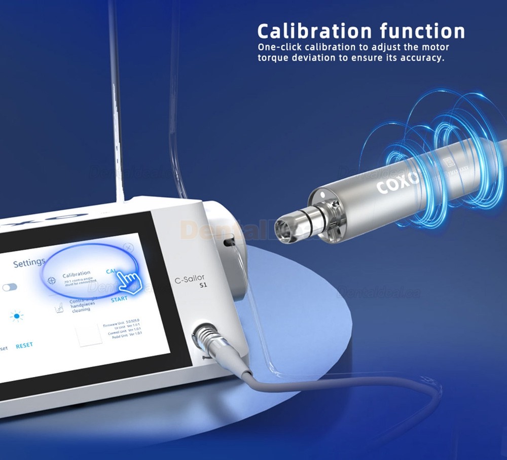 Coxo C-Sailor S1 Dental Implant Surgical Motor/ Physiodispensers with CX235C7-3S + CX235C6-22 Contra Angle