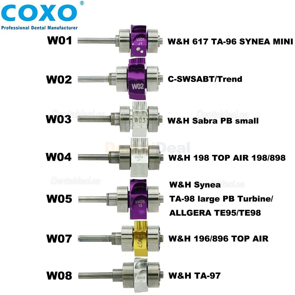 COXO Replacement Airotor Cartridge Fit W&H Turbine Handpiece