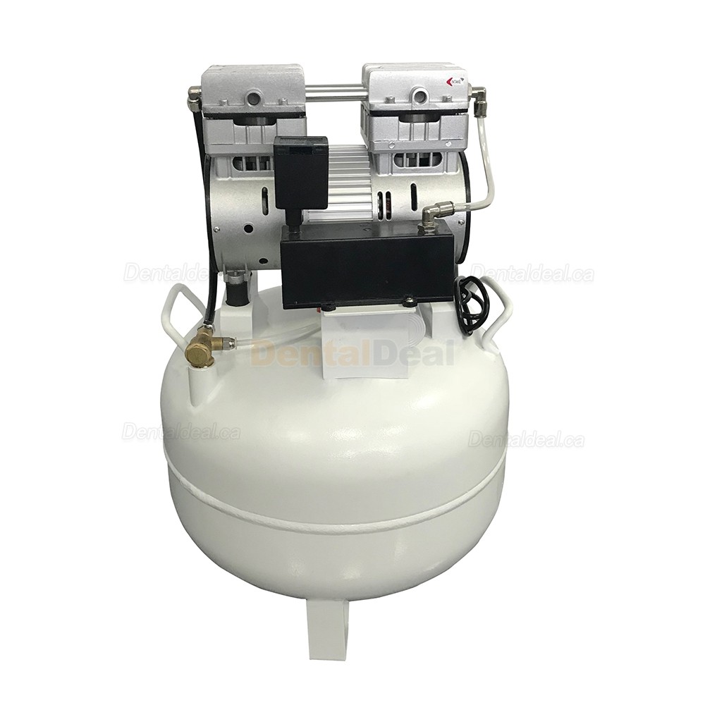BD201 1HP Portable Dental Air Compressor with Tank Noiseless Oiless