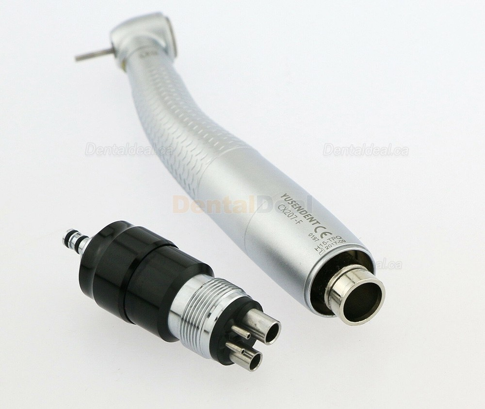 YUSENDENT CX207-F-PQ E-Generator LED High Speed Handpiece 2/4 Hole Fit NSK Phatelus Coulpling