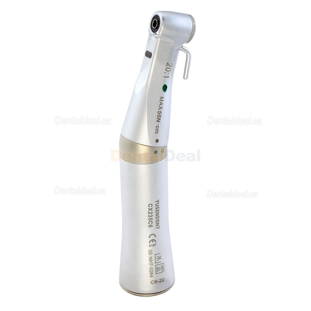 YUSENDENT COXO CX235C6-19/22/23  Dental Contra Angle 20:1 Implant Surgical Handpiece Fiber Optic E type