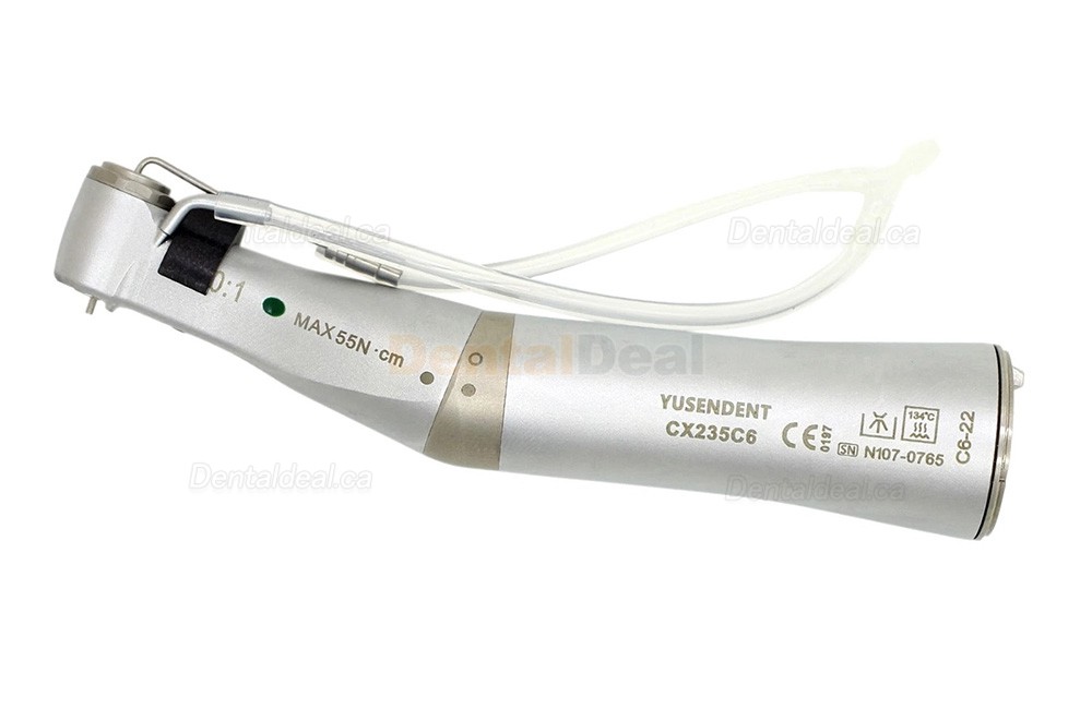 YUSENDENT COXO CX235C6-19/22/23  Dental Contra Angle 20:1 Implant Surgical Handpiece Fiber Optic E type