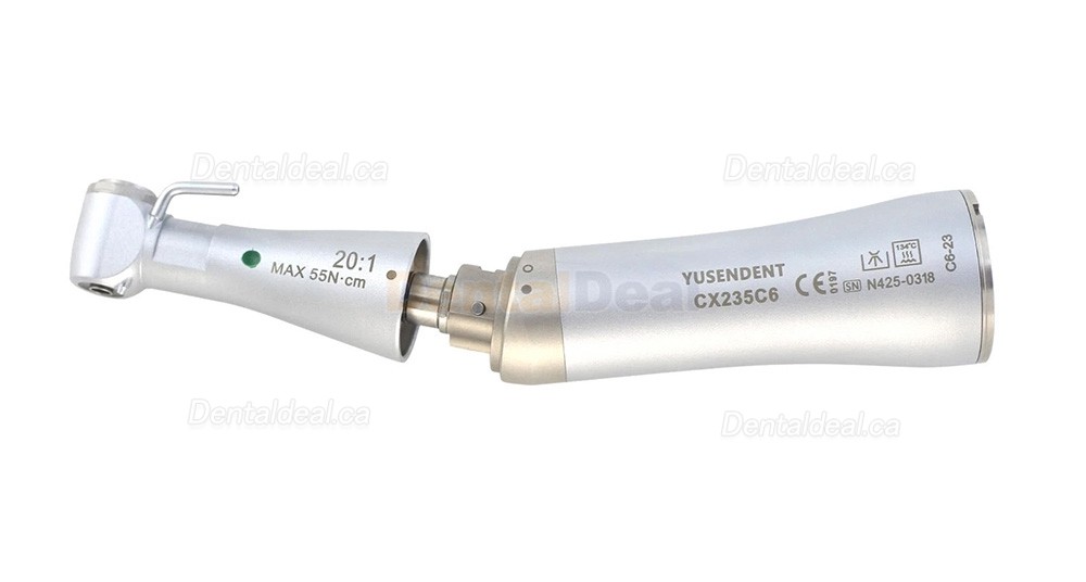 YUSENDENT COXO CX235C6-19/22/23  Dental Contra Angle 20:1 Implant Surgical Handpiece Fiber Optic E type