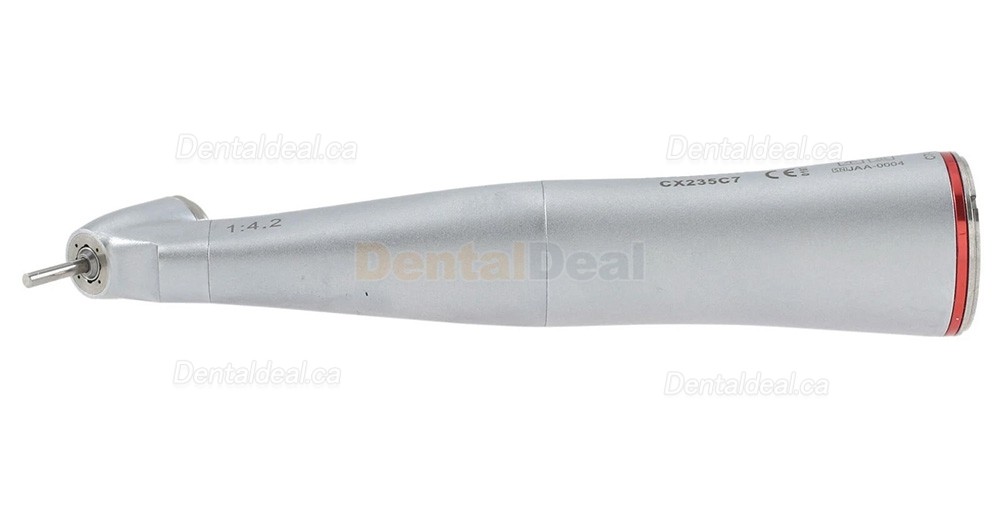 YUSENDENT COXO CX235C7 Dental Contra Angle 1:5 Handpiece Fiber Optic E-Type Push Button