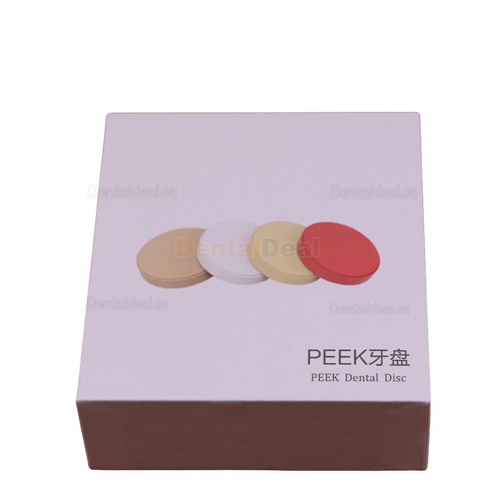 1Pcs 98*12-26mm Dental Lab PEEK Disc Block for Dental Implant Crown Bridge Framework