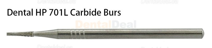 10Pcs HP 698 699 699L 700 701 701L Burs Dental Carbide Taper Fissure Cross