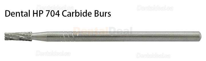 10Pcs HP 702 703 703L 704 Carbide Burs Dental Carbide Taper Fissure Cross Cut Burs