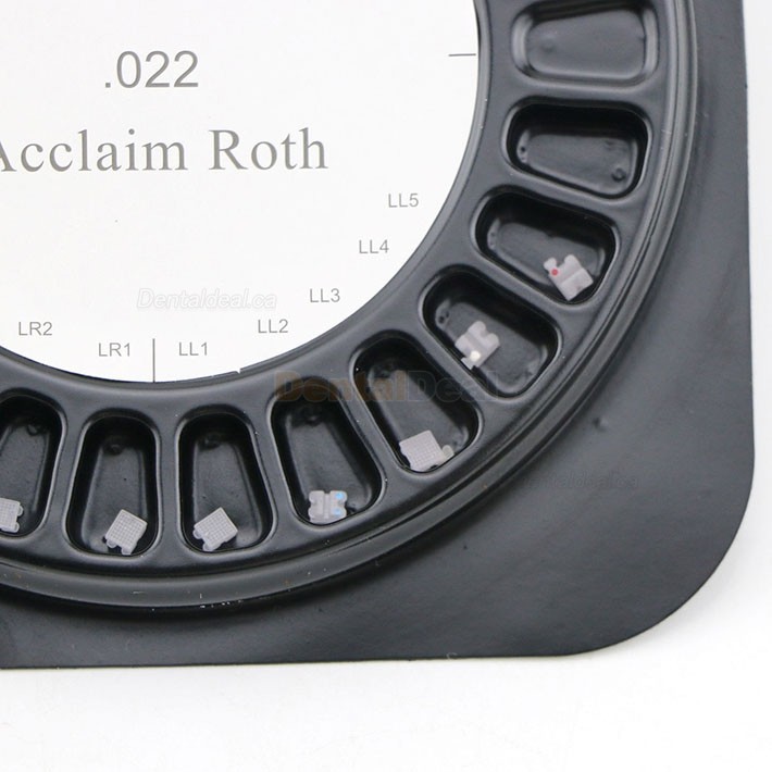 20Pcs Dental Orthodontic Metal Bracket Braces Mini Roth 022 345 Hooks