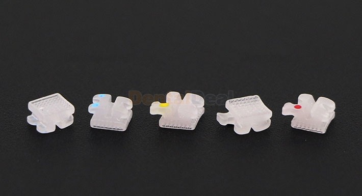 20Pcs Dental Orthodontic Metal Bracket Braces Mini Roth 022 345 Hooks