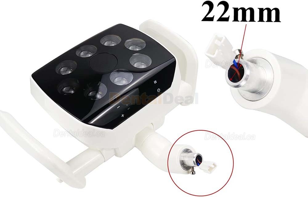 Dental Chair LED Oral Lamp Dentist Shadowless Induction Light(22mm/26mm)