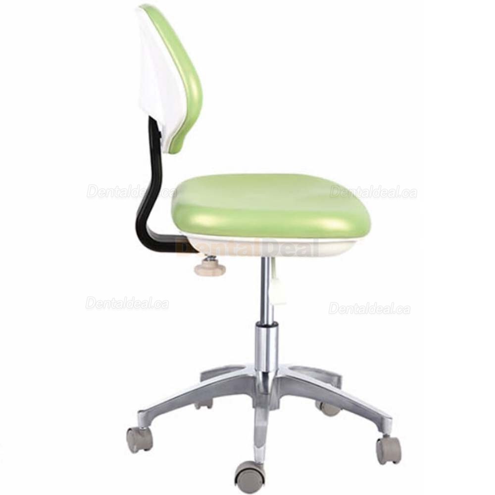 QY90G Ergonomic Dental Hygienist Stool Dental Assistant Chair with Backrest