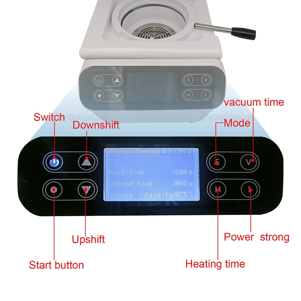 D-1 900W Dental Laboratory Vacuum Forming Former Thermoforming Machine