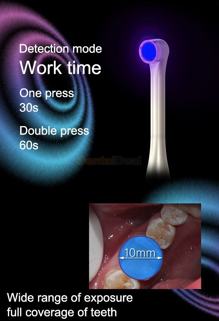 YUSENDNET DB686 NANO Cordless Dental LED Curing Light with Caries Detector