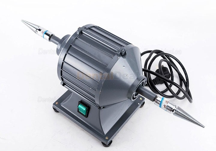 370W Dental Lab Tabletop Polishing Buffer Lathe Machine 2800RPM
