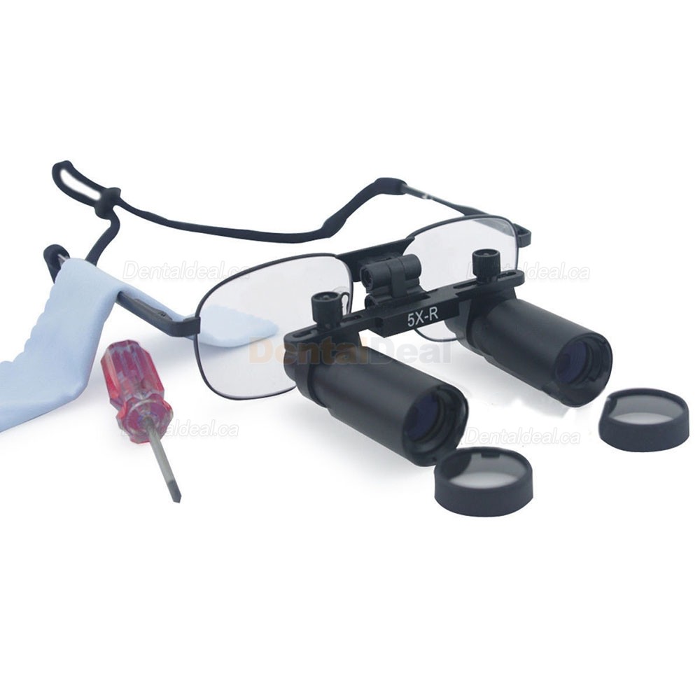 Ymarda 5.0X 420mm Dental Binocular Loupe Medical Surgical Magnifier Metal Frame