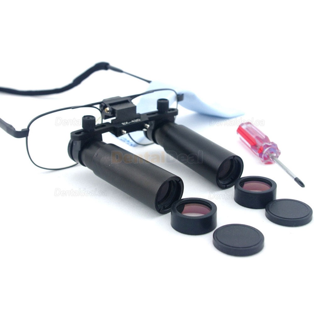 Ymarda 8.0X 420mm Dental Medical Magnifying Glasses Surgical Loupe Metal Frame