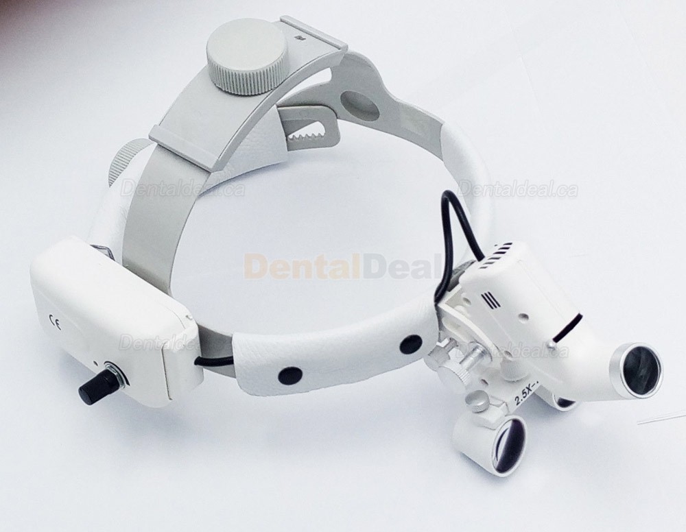 DY-106 2.5X420mm Headband Dental Medical Surgical Loupe with LED Headlight