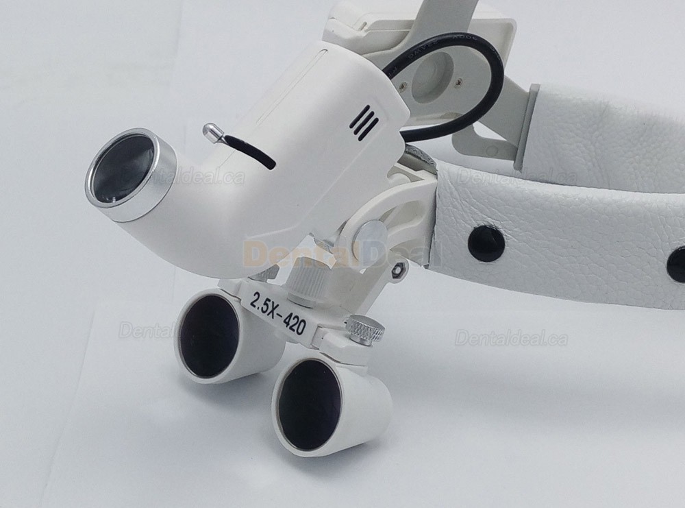 DY-106 2.5X420mm Headband Dental Medical Surgical Loupe with LED Headlight