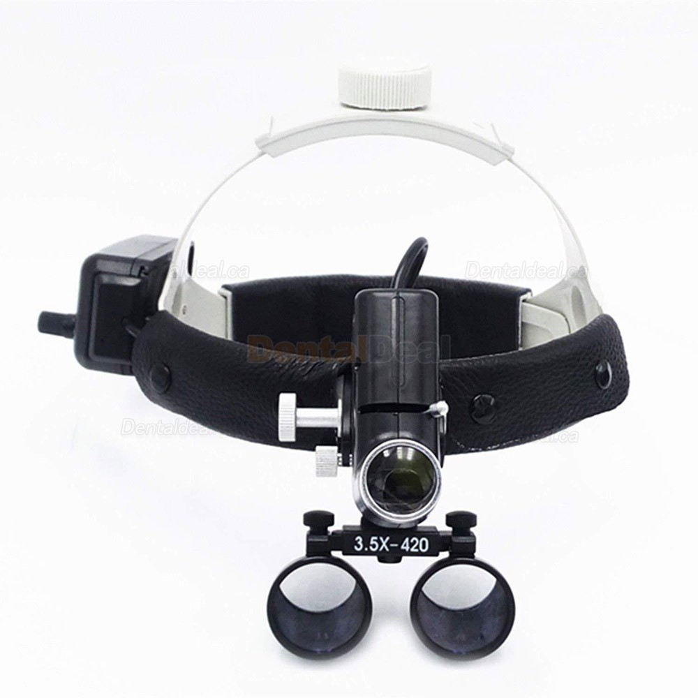 DY-106 Dental LED Surgical Headlight 3.5X420mmHeadband Surgical Loupe