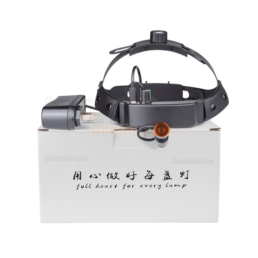 YUYO DY-509 3W Dental Wireless LED Headllamp ENT Surgery Headlight with Filter