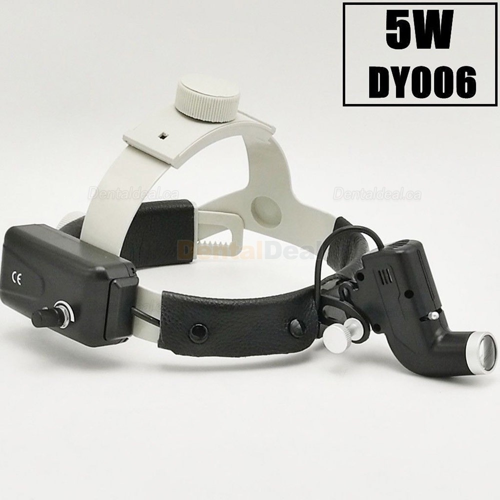 5W Headband Dental LED Surgical Headlight Medical for Surgeon Loupe ENT