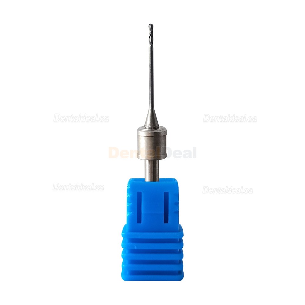 Dental Diamond Coated Milling Burs 0.6mm/1.0mm/2.5mm Fit Zirconia/PMMA Milling