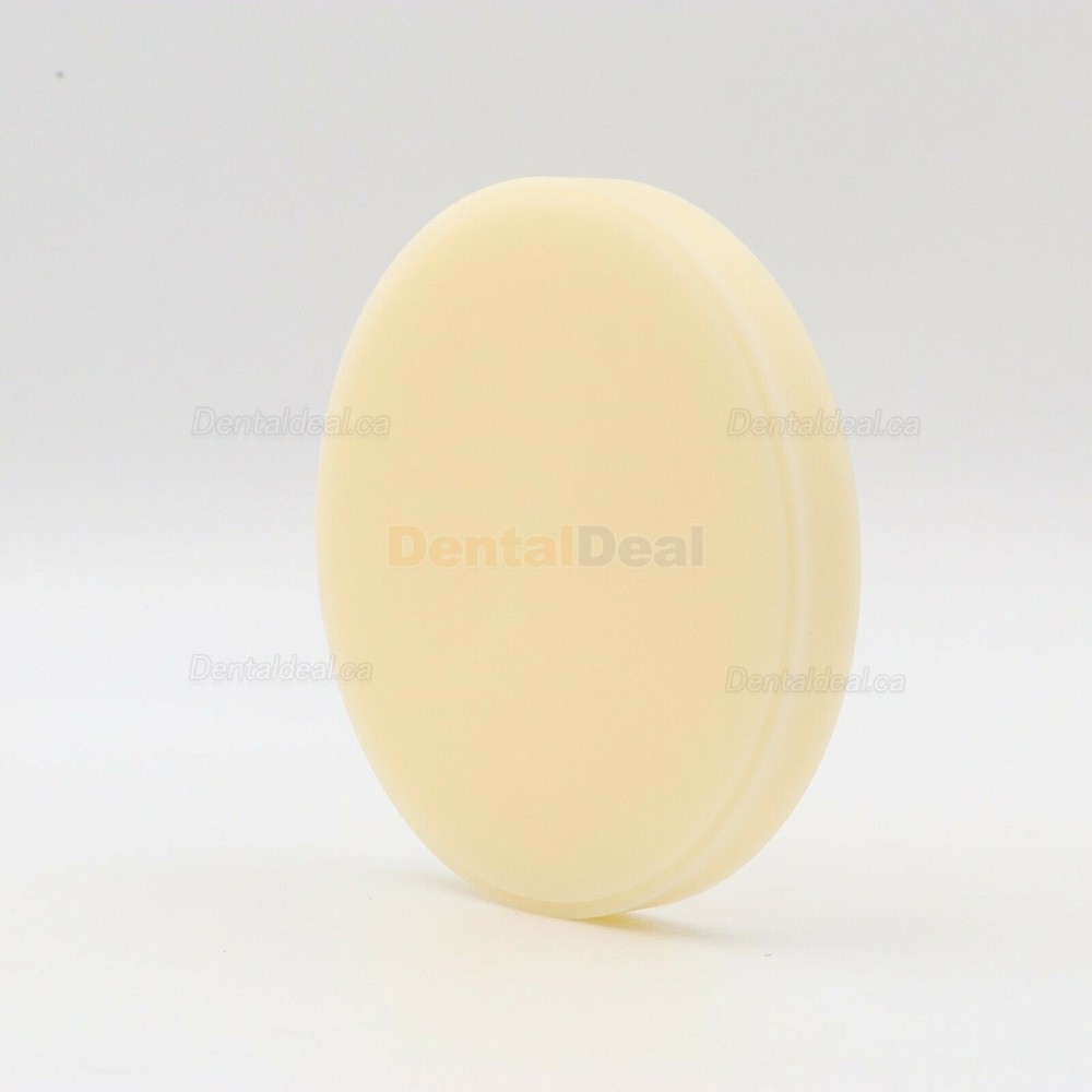 5 Pcs/lot 98*12mm Dental Lab CAD/CAM Material PMMA Blocks Disc For Wieland System