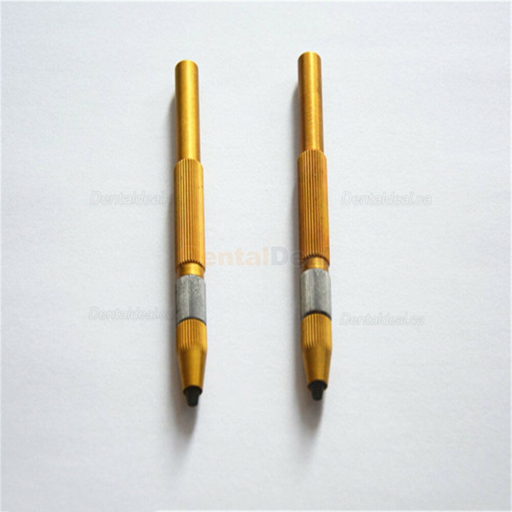 2Pcs Replacement Sandblasting Pen For Dental Lab Sandblaster 0.8mm/1.2mm