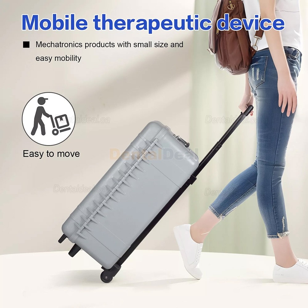 Dynamic&reg; DU893 Portable Dental Unit with Compressor + Scaler Handpiece + Curing Light