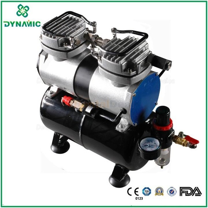 Dynamic TC196 250W(1/3HP) Silent Oil Free Portable Air Compressor